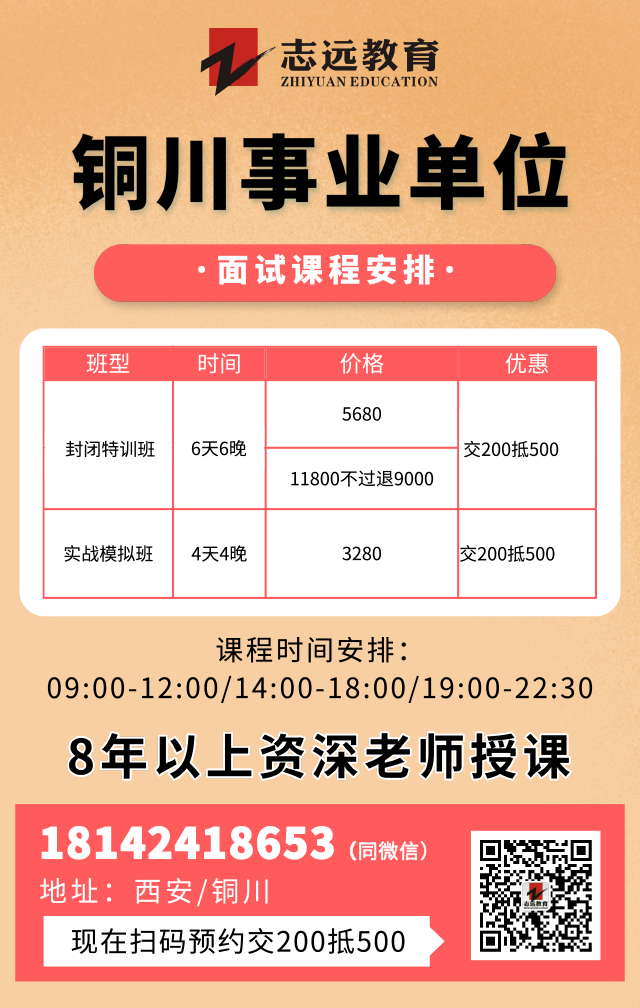 2019年銅川市下半年事業單位公開招聘工作人員筆試成績查詢和面試資格復審工作安排公告(圖1)